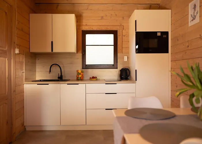 Деревянный коттедж Oaza